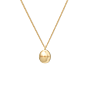 Ash Oval Necklace