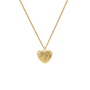 Ash Heart Fingerprint Ketting