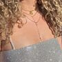 Ivy Initial Rope Necklace
