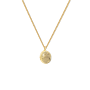 Ash Oval Fingerprint Necklace