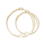 Initial Butterfly Cord Bracelet Set