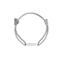 Text Bar Cord Armband