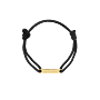 Text Bar Cord Armband