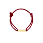 Text Bar Cord Armband