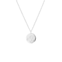 Birthflower Coin Necklace