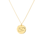 Ultrasound Line Coin Ketting