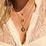 Sparkle Dust Initial Necklace