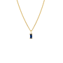 Birthstone Baguette Ketting