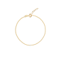 birthstone bracelet goud