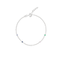 birthstone bracelet white gold