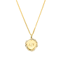 Brilliance initial Coin Kette