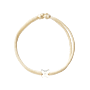 Initial Butterfly Cord Armband