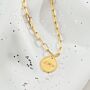 Chelsy Chain Coin Necklace