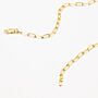 Chunky Letter Chain Necklace