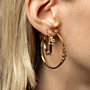 Classic Bold Hoops