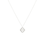 Pavé Initial Clover Necklace