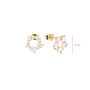 Dazzling Halo Studs