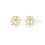 Dazzling Initial Ohrringe