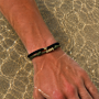 Men Bold Letter Armband
