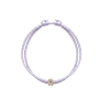 Pave Letter Cord Bracelet