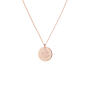 Birth Card Coin Necklace
