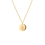 Birthflower Coin Ketting