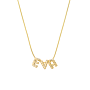Fierce Sparkle Initial Ketting