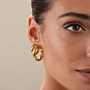 Fierce Sparkle Hoops Set