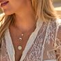 Twisted Birthstone Ketting