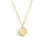 Brilliance Fingerprint Coin Necklace