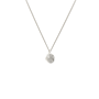 Ash Oval Fingerprint Ketting