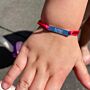 Mini Bobby Bar Text Bracelet