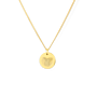 Kids Fingerprint Coin Necklace