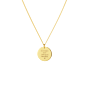 Birth Name Coin Necklace