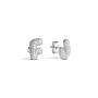 Grand Pavé Initial Studs 