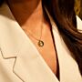 Fingerprint Coin Ketting Deluxe