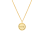 Initial Coin Necklace