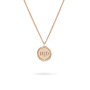 Initial Coin Necklace