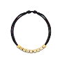 Initial Cube Cord Armband 