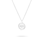 Initial Coin Necklace Deluxe