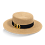 Initial Straw Hat