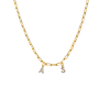 Charlotte Chain Letter Necklace