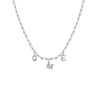 Charlotte Chain Letter Necklace