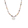 Initial Coin Beads Kette
