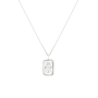 SS24 Grand Pavé Initial Tag Necklace