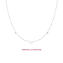 Letter + Birthstone Kette