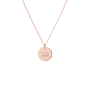 Birth Card Coin Necklace
