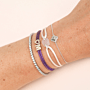 Lizzy Letter Sparkle Armband