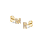 Lizzy Letter Studs