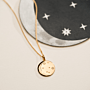 Moon Phase Coin Kette